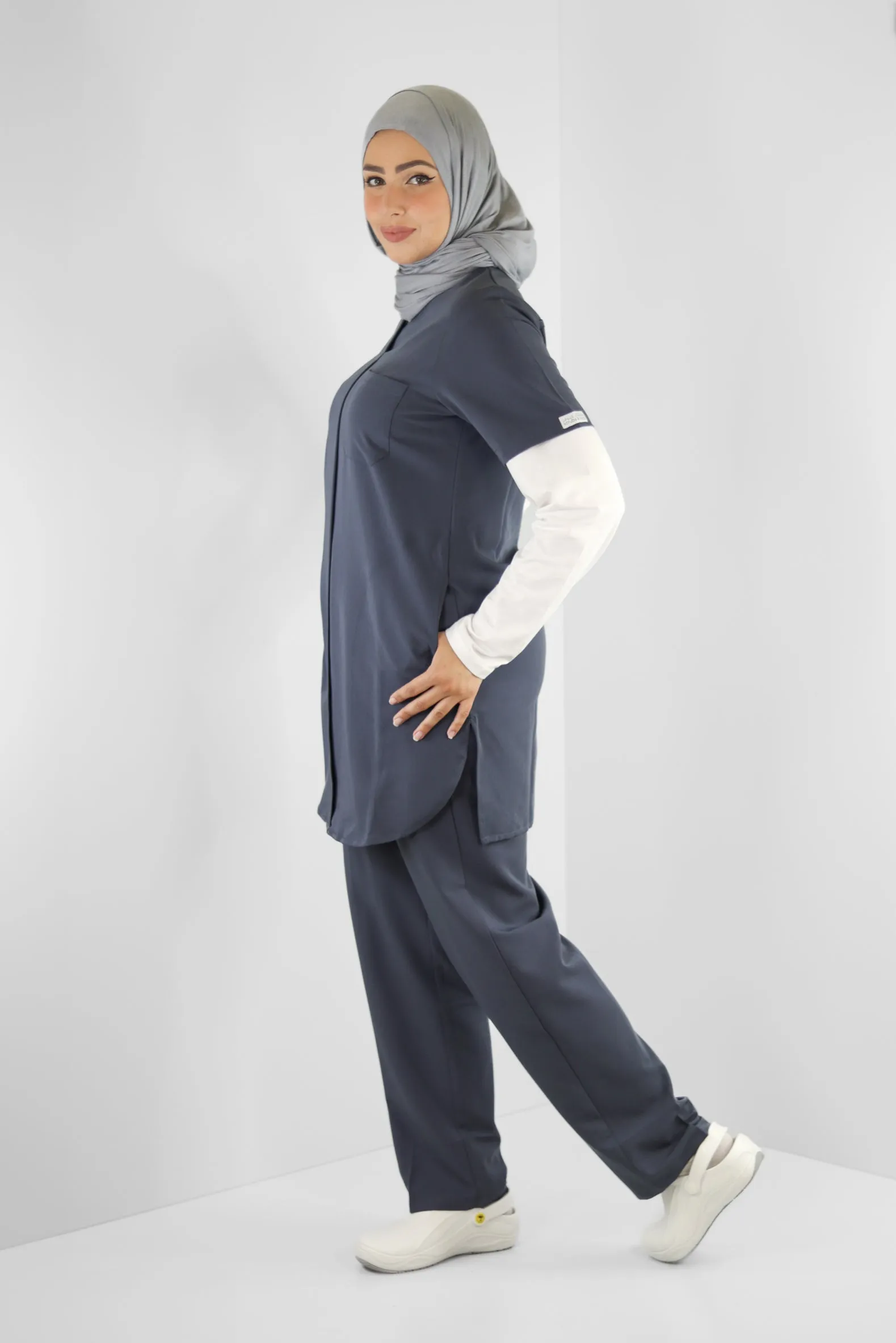 Aya Women's Longline Scrub Set